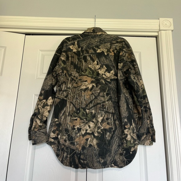 Vintage mossy oak camo flannel - Picture 2 of 4